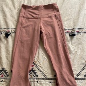 Zella leggings with wrap leg detail